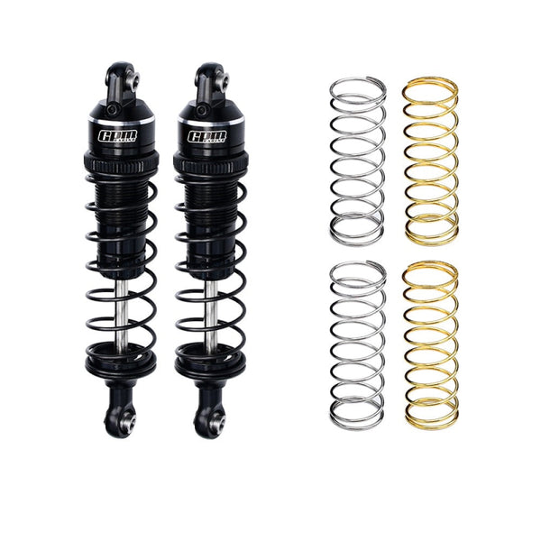 Aluminum 7075 Alloy Front Or Rear Adjustable Spring Shock 87mm For Traxxas 1/16 Mini Maxx 4WD RTR Brushless Monster Truck 107154-1 Upgrades - Black