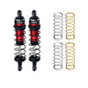 Aluminum 7075 Alloy Front Or Rear Adjustable Spring Shock 87mm For Traxxas 1/16 Mini Maxx 4WD RTR Brushless Monster Truck 107154-1 Upgrades - Red