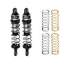 Aluminum 7075 Alloy Front Or Rear Adjustable Spring Shock 87mm For Traxxas 1/16 Mini Maxx 4WD RTR Brushless Monster Truck 107154-1 Upgrades - Silver