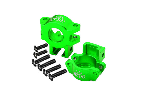 Aluminum 7075 Alloy Rear Axle Hub For Traxxas 1:7 Unlimited Desert Racer UDR 4X4 85076-4 / Unlimited Desert Racer UDR 6S 85086-4 Upgrade Parts - Green