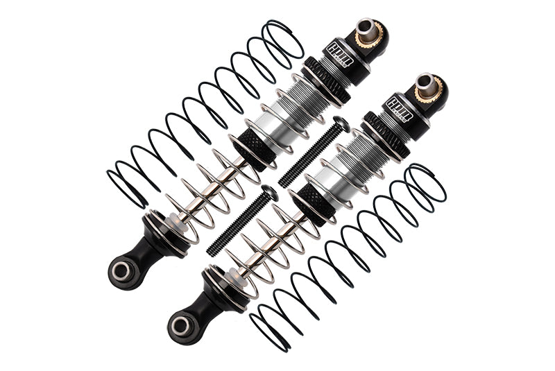 Axial 1/18 UTB18 Capra 4WD Unlimited Trail Buggy AXI01002 Aluminum 6061-T6 Front Or Rear Damper 80mm - Silver