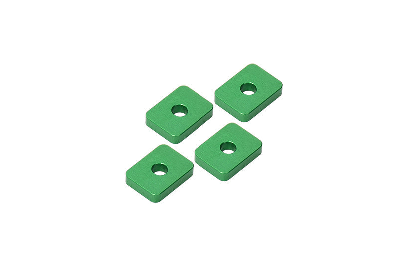 Aluminum 7075 Alloy Anodized With Hardening Differential Gear Spacers For Traxxas 1:5 XRT 8S / X Maxx 6S 8S / X Maxx Ultimate 8S / XRT Ultimate 8S Upgrades - Green