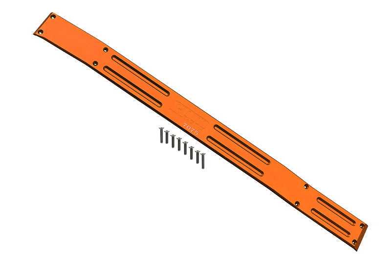 Aluminum 7075-T6 Chassis Plate for Traxxas 1:5 XRT 8S Monster Truck 78086-4 Upgrade Parts - Orange