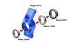 Aluminum 7075 Alloy Rear Hub Stub Axle Carriers With Three Oversize Bearing For Traxxas 1:5 XRT 8S / X Maxx 6S 8S / X Maxx Ultimate 8S / XRT Ultimate 8S Upgrades - Blue