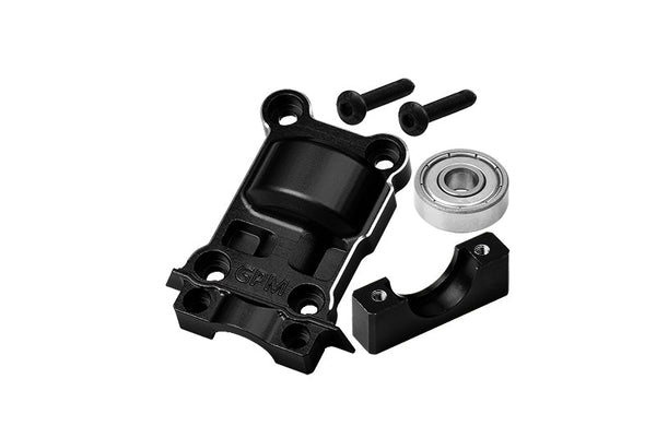 Aluminum 7075 Alloy Rear Lower Gear Cover For Traxxas 1:5 XRT 8S / X Maxx 6S / X Maxx 8S /  X Maxx Ultimate 8S / XRT Ultimate 8S Monster Truck Upgrades - Black