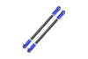 4140 Carbon Steel Adjustable Front Steering Rod With 7075 Alloy Ends For Traxxas 1:5 XRT 8S-78086-4 / XRT Ultimate 8S-78097-4 / X Maxx WideMaxx Kit #7895 Upgrades  - Blue