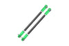 4140 Carbon Steel Adjustable Front Steering Rod With 7075 Alloy Ends For Traxxas 1:5 XRT 8S-78086-4 / XRT Ultimate 8S-78097-4 / X Maxx WideMaxx Kit #7895 Upgrades  - Green