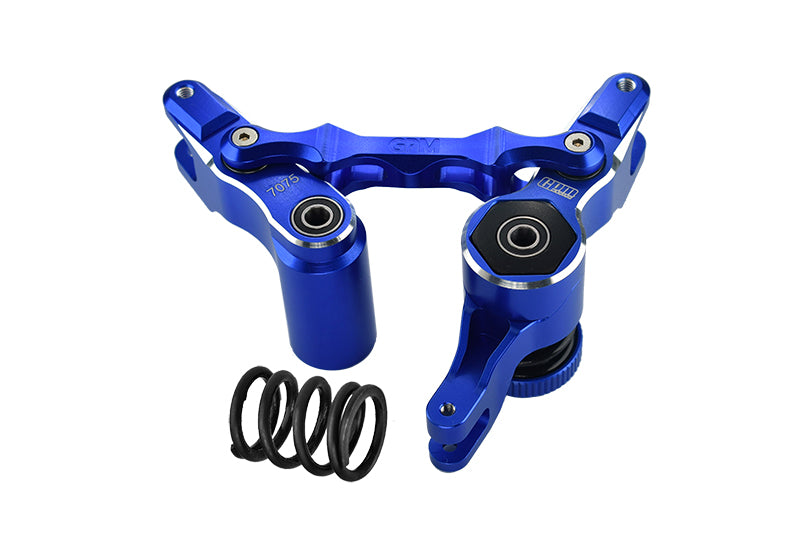 Aluminum 7075-T6 Front Steering Assembly For Traxxas 1:5 XRT 8S 78086-4 Monster Truck Upgrades - Blue