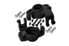 Axial Yeti XL Monster Buggy Aluminum Front Knuckle Arm - 1Pr Set Black