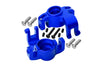 Axial Yeti XL Monster Buggy Aluminum Front Knuckle Arm - 1Pr Set Blue