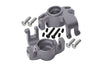 Axial Yeti XL Monster Buggy Aluminum Front Knuckle Arm - 1Pr Set Gray Silver