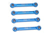 Aluminum 7075 Rear Swing Arm Pull Rod For Tamiya 1:10 R/C 58719 BBX BB-01 Upgrade Parts - Sky Blue