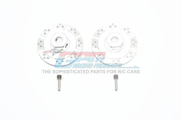 Losi 1/10 Baja Rey 4WD Desert Truck (LOS03008) Aluminum +1.5mm Hex With Brake Disk With Silver Lining - 1Pr Set Silver