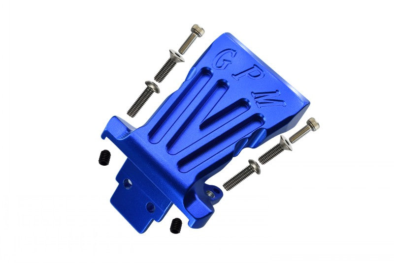 Losi 1/10 Baja Rey 4WD Desert Truck (LOS03008) Aluminum Front Bumper Mount - 1 Set Blue