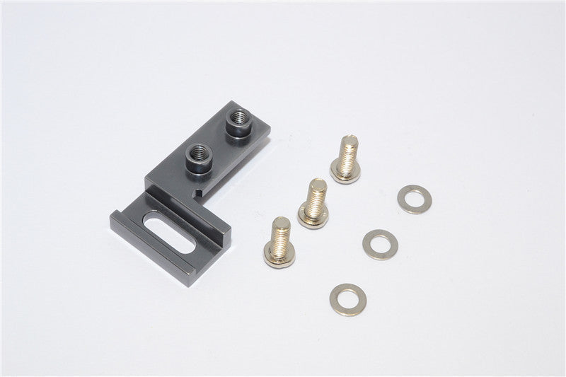 Tamiya CC01 Aluminum Servo Mount - 1Pc Gray Silver