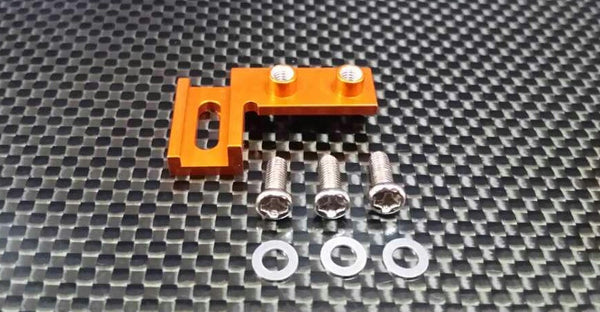 Tamiya CC01 Aluminum Servo Mount - 1Pc Orange