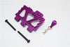 HPI Crawler King Aluminum Battery Holder Front Mount - 1Pc Set Purple