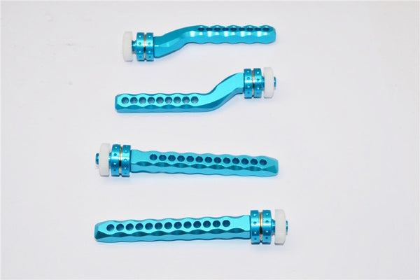 Traxxas Craniac Aluminum Front & Rear Magnet Body Post - 4Pcs Set Sky Blue