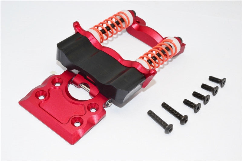 Traxxas Craniac Aluminum Front Bumper - 1 Set Red