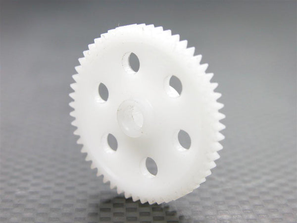 Team Associated RC18T Delrin Main Gear (55T) - 1Pc White