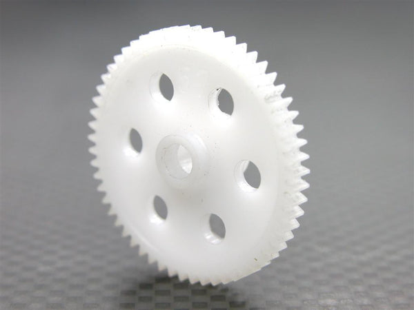 Team Associated RC18T Delrin Main Gear (57T) - 1Pc White