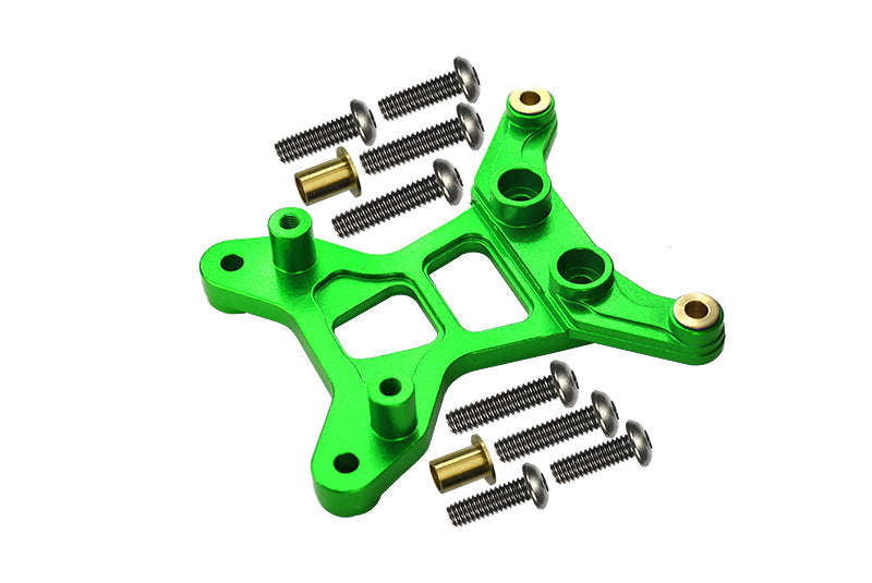 Aluminum Alloy Rear Shock Tower For Tamiya 1:10 R/C DF-01 Manta Ray Upgrades - Green