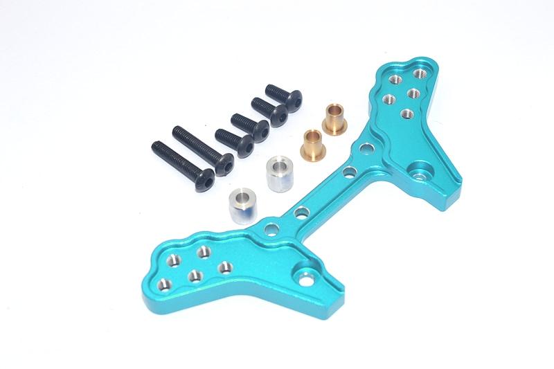 Tamiya DT-03 Aluminum Rear Shock Tower - 1Pc Sky Blue