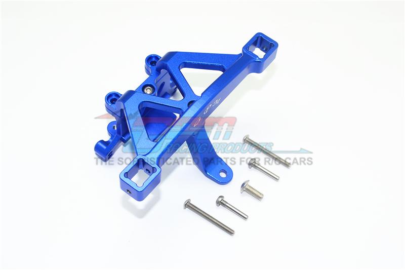 Traxxas E-Revo 2.0 VXL Brushless (86086-4) Aluminum Front Body Mount - 1 Set Blue