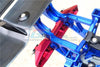 Traxxas E-Revo 2.0 VXL Brushless (86086-4) Aluminum Rear Wing Mount - 2Pc Set Blue