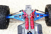 Traxxas E-Revo 2.0 VXL Brushless (86086-4) Aluminum Full Suspension Arm Set (Front+Rear & Upper+Lower) - 8Pc Set Red