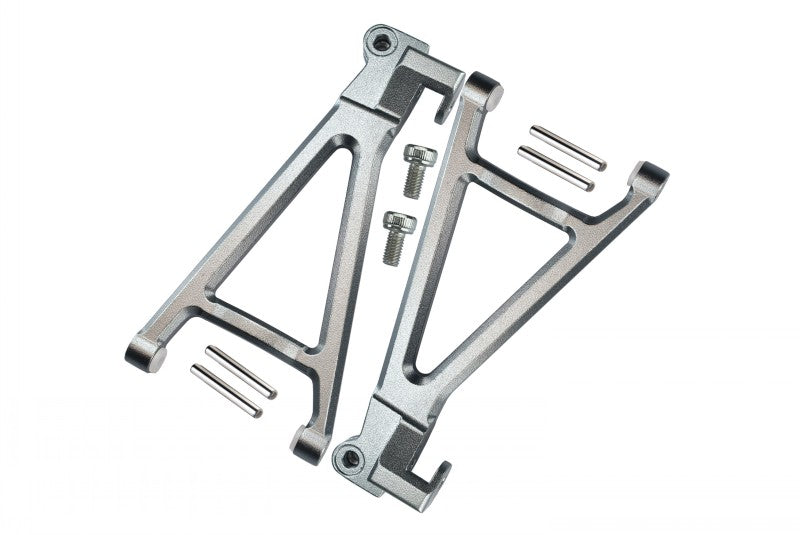 Traxxas 1/16 Mini E-Revo / Mini Summit Aluminum Rear Lower Arm - 1Pr Set Gray Silver