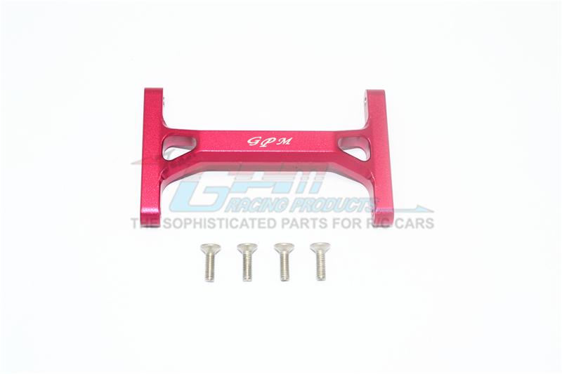 Element Enduro Sendero Trail Truck Aluminum Rear Chassis Brace - 1Pc Set Red