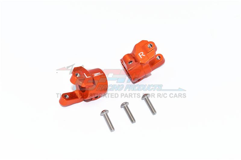 Element Enduro Sendero Trail Truck Aluminum Front C Hubs - 2Pc Set Orange