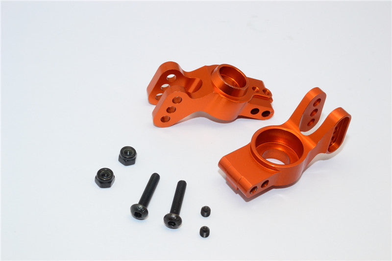 Axial EXO Aluminum Rear Knuckle Arm - 1Pr Set Orange