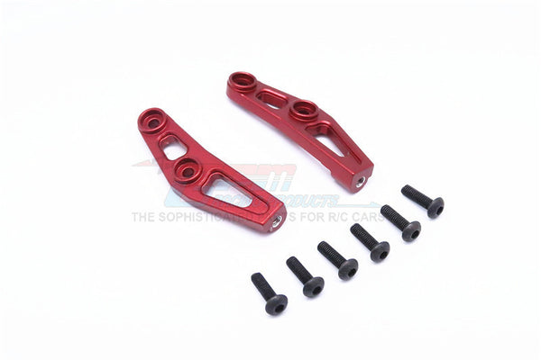 Vaterra K5 Blazer Ascender Aluminum Front Bumper Mount - 2Pcs Set Red