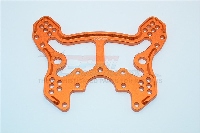 Thunder Tiger Truck K-ROCK MT4-G5 Brushless Aluminum Rear Adjustable Damper Tower - 1Pc Orange