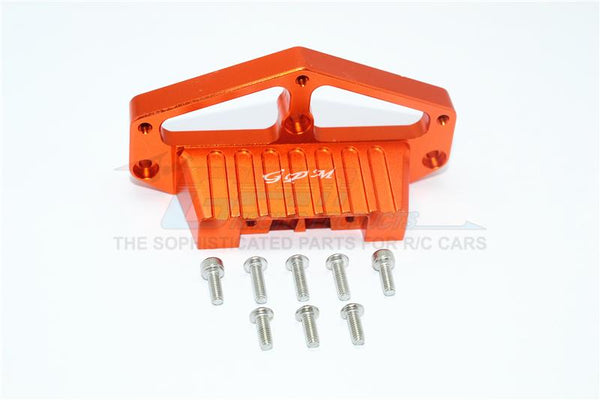 Tamiya Lunch Box Aluminum Front Lower Arm Stabilizer - 1Pc Set Orange