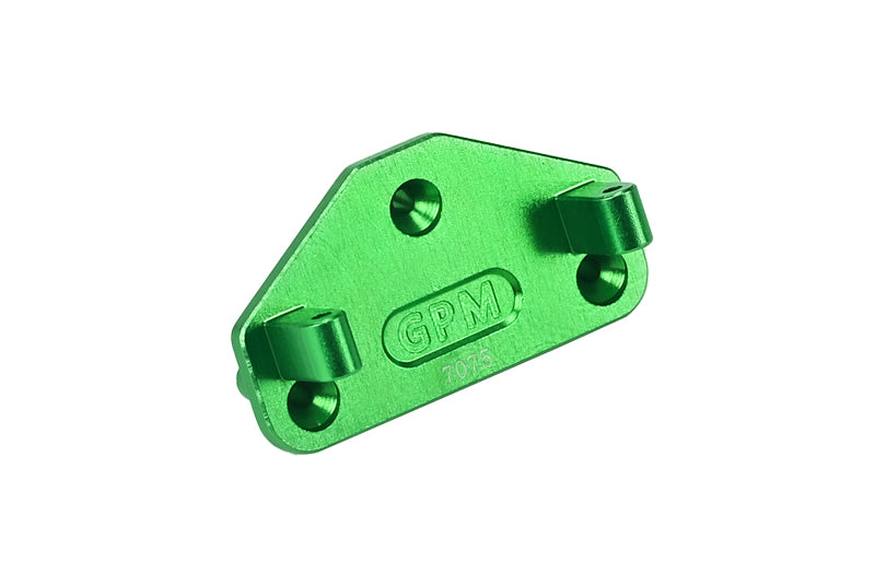 Aluminum 7075 Servo Plate For Losi 1/18 Mini LMT 4X4 Brushed Monster Truck RTR-LOS01026 Upgrade Parts - Green