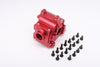 Team Losi Mini 8ight & 8ight-T Aluminum Front Gear Box - 2Pcs Set Red