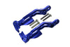 Arrma 1/7 INFRACTION 6S BLX Aluminum Rear Body Post Fixed Mount - 2Pc Set Blue