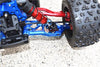 Aluminum Front Lower Arms For Arrma 1:5 KRATON 8S BLX / OUTCAST 8S BLX / KRATON EXB Roller - 2Pc Set Red