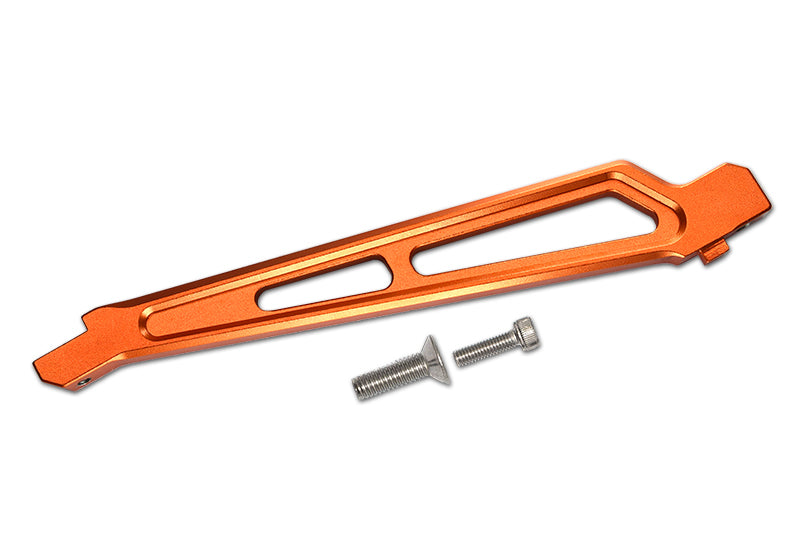 Arrma 1/7 Mojave 6S BLX Aluminum Front Chassis Brace - 1Pc Set Orange