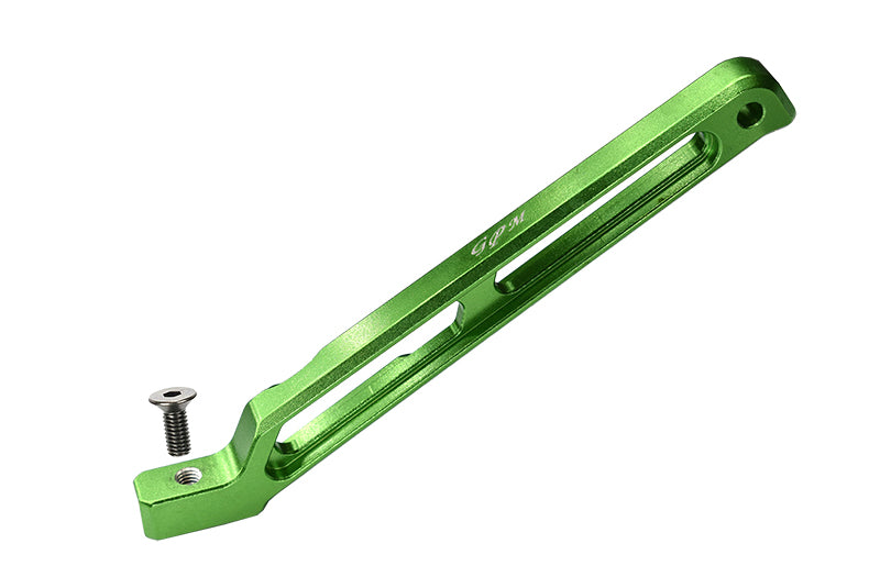 Arrma SENTON / TYPHON / OUTCAST / NOTORIOUS 6S BLX Aluminum Rear Chassis Link - 1Pc Set Green