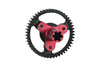 Medium Carbon Steel 50T Spur Gear 0.8 Module/32 Pitch For Arrma 1:8 VENDETTA 3S / INFRACTION V3 / TYPHON 3S / 1:10 KRATON 4S / SENTON 3S / VORTEKS 3S / OUTCAST 4S /  BIG ROCK V3 / GRANITE 3S - Red