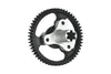 Medium Carbon Steel 55T Spur Gear 0.8 Module 32 Pitch For Arrma 1:8 VENDETTA 3S / INFRACTION V3 / TYPHON 3S / 1:10 KRATON 4S / SENTON 3S / VORTEKS 3S / OUTCAST 4S /  BIG ROCK V3 / GRANITE 3S  - Silver