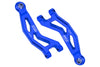 Aluminum 7075 Front Upper Suspension Arms For Arrma 1/18 GRANITE GROM MEGA 380 Brushed 4X4 Monster Truck ARA2102 - Blue