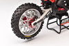 Aluminum 7075-T6 Rear Wheel Hub Hex (Enlarged Inner Bearing) For LOSI 1:4 Promoto-MX Motorcycle Motorbike RTR LOS06000 LOS06002 Upgrades - Silver