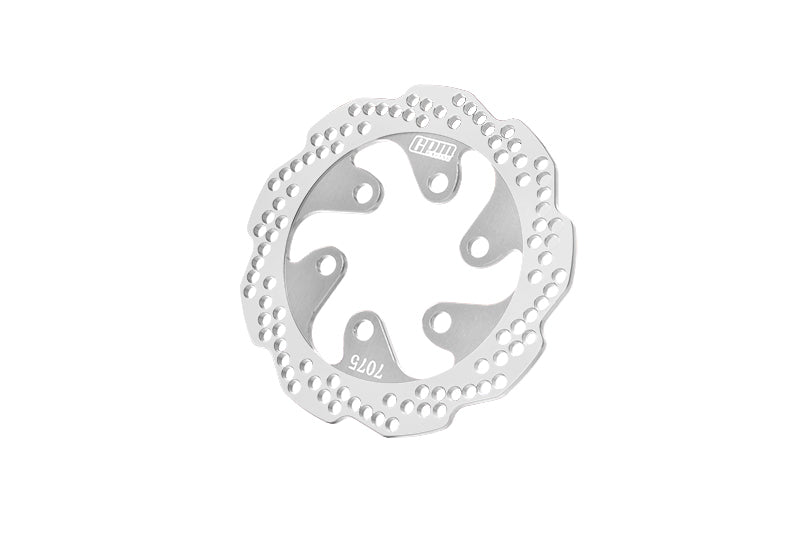 Aluminum 7075-T6 Rear Brake Disk For LOSI 1:4 Promoto-MX Motorcycle Dirtbike RTR LOS06000 LOS06002 - Silver