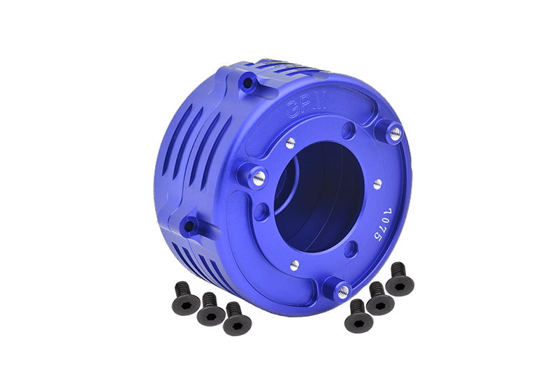 Aluminum 7075 Flywheel Housing For LOSI 1:4 Promoto MX Motorcycle Dirt Bike RTR FXR LOS06000 LOS06002 Upgrades - Blue