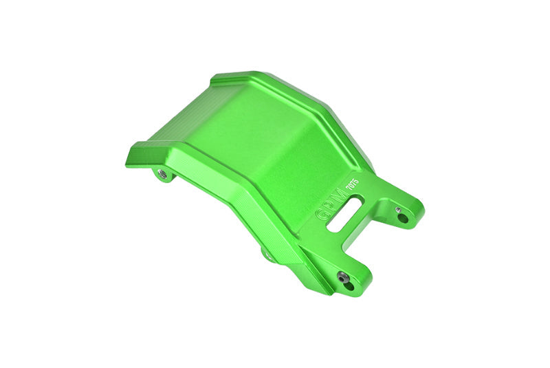Aluminum 7075 Skid Plate For LOSI 1:4 Promoto MX Motorcycle Dirt Bike RTR FXR LOS06000 LOS06002 Upgrade Parts - Green
